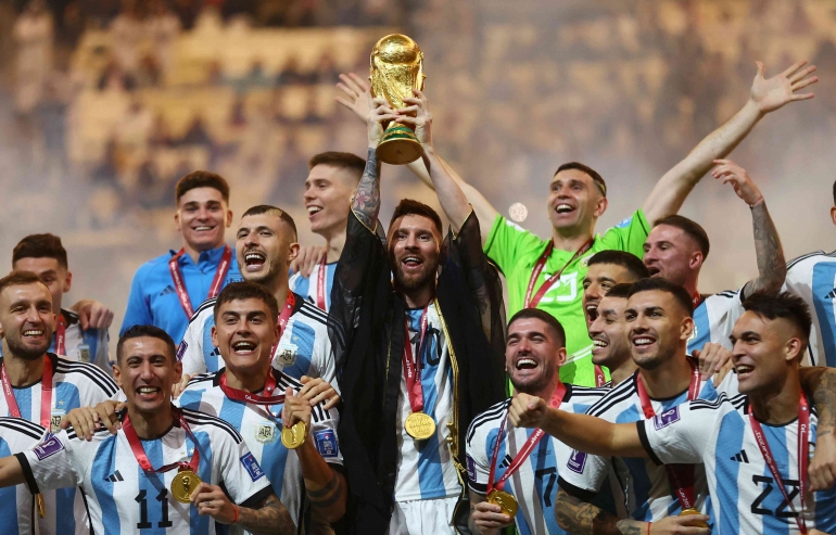 Argentina juara Piala Dunia 2022. Sumber: Carl Recine / www.reuters.com