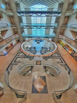 Pemandangan Hall Utama Museum of Islamic Art, Doha Qatar. Dokumentasi pribadi.