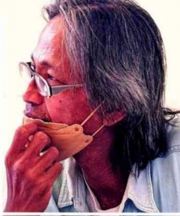 Rakhmat Supriyono, Penulis dan Pengelola Pameran (Sumber Foto: Godod Sutejo)