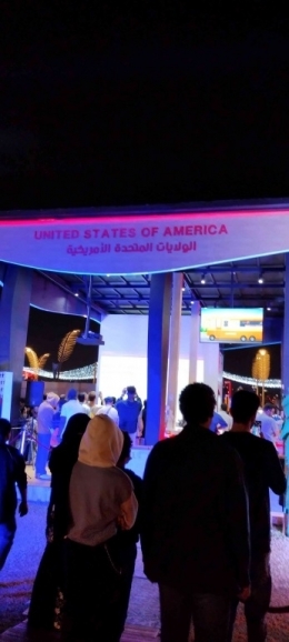 Stand Amerika Serikat(Febri Ali Foto)