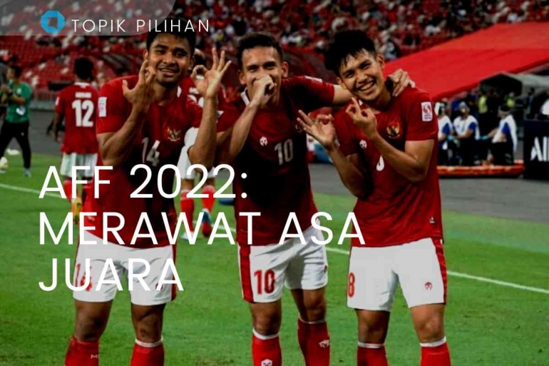Ilustrasi: Skuad Timnas Indonesia untuk AFF 2022. (Diolah kompasiana dari foto: PSSSI via kompas.com)
