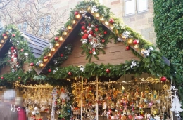 Satu stan di pasar Natal | foto: HennieOberst 