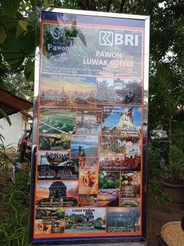 BRI mendukung beberapa usaha di wilayah Borobudur termasuk Pawon Luwak Coffee (Dok.Pri)