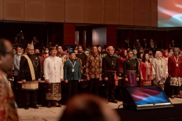 Hari pertama KHI2022 seluruh pengurus dan peserta mengenakan pakaian adat Indonesia. dok. PERHUMAS