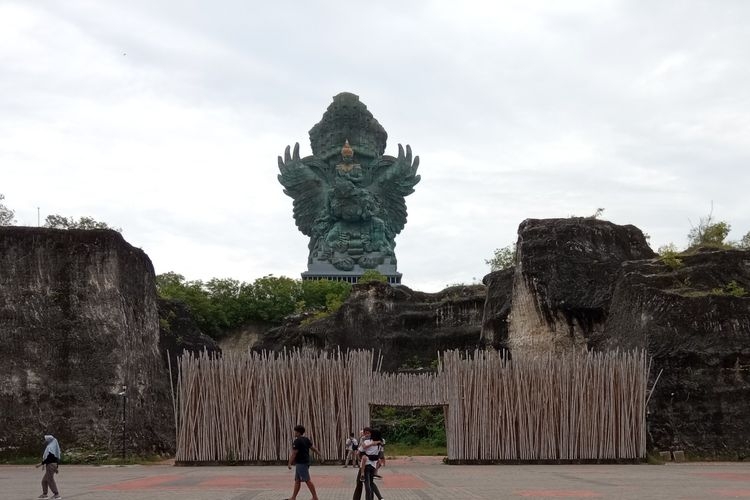 Obyek wisata Garuda Wisnu Kencana di Badung, Bali.(Kompas.com/Imam Rosidin)