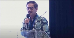 Executive Advisor PTDI dan Bappenas, Samudra Sukardi. (Foto: Screenshot Youtube Bappenas RI)