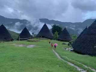 Saat kabut mulai menepi (dokpri)