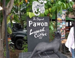 Pawon Luwak Coffee bagian depan (Dok.Pri)