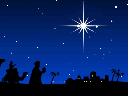 3 orang Majus bergerak dengan panduan Bintang Natal menuju kandang kelahiran Kristus. Foto: nbcnews.com