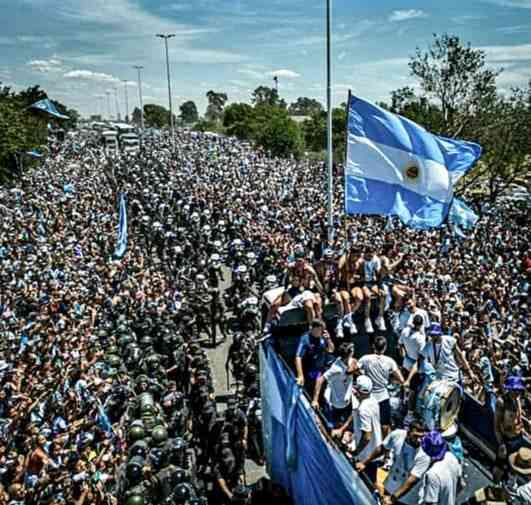 Euforia di Argentina Menyambut Messi cs/Buenos Aires Times