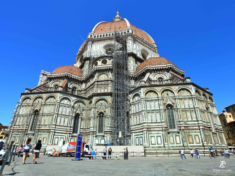 Florence Cathedral, Italia. Sumber: dokumentasi pribadi
