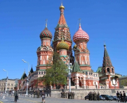 St. Basil Cathedral, Moskwa- Rusia. Sumber: dokumentasi pribadi