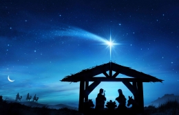 Kristus lahir di kandang hewan. Foto: medsend.org