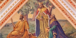 3 orang Majus dipetik dari lukisan abad 19 di Eropa. Foto:  christianitytoday.com