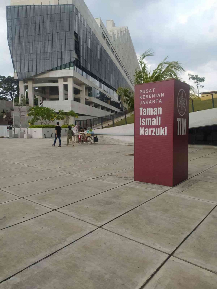 Gedung Perpustakaan Jakarta dan TIM/dokpri