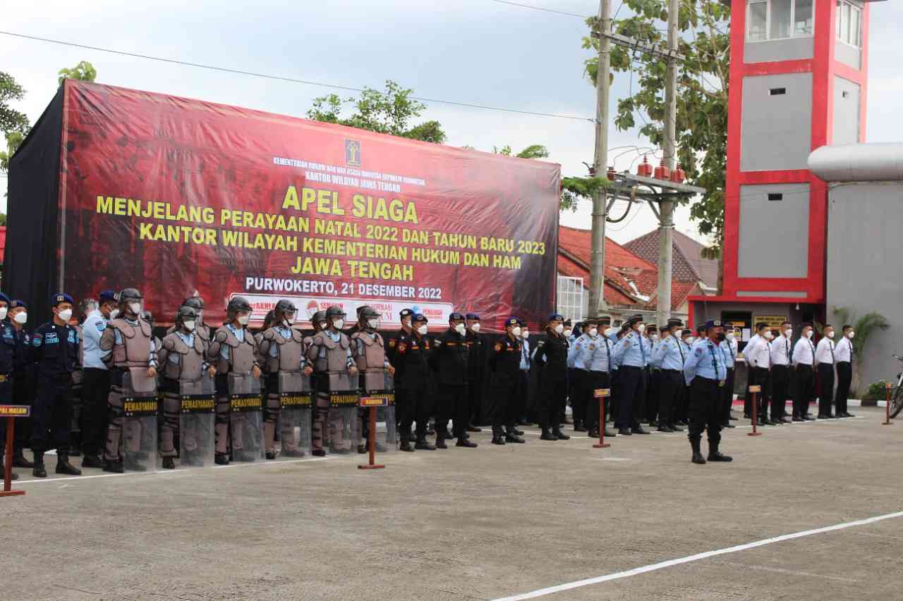 Seluruh UPT Kemenkumham Jawa Tengah Gelar Apel Siaga Nataru Hadapi ...