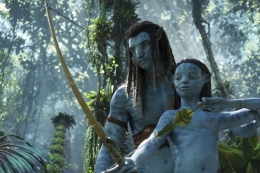 Ilustrasi tokoh utama dalam film Avatar: The Way of Water. Sumber: Disney via Kompas.com