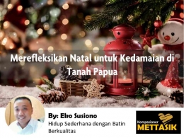 Merefleksikan Natal untuk Kedamaian di Tanah Papua (gambar: freepik.com, diolah pribadi)