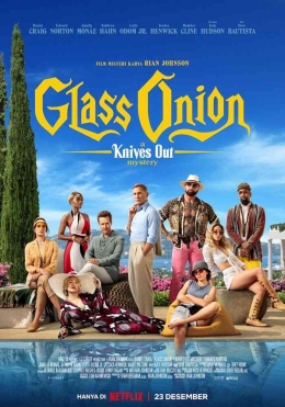 Glass Onion: A Knives Out Mystery (2022). Sumber: Netflix