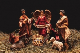ilustrasi: Natal, momen kelahiran Yesus Kristus di Betlehem. (Unsplash/Myriam Zilles via kompas.com)