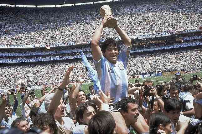 Maradona Pahlawan Argentina 1986 | Sumber: Bola.net