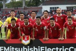 Starting XI Timnas Indonesia saat menghadapi Brunei Darussalam di Piala AFF 2022, Senin (26/12/2022). Sumber: Bola.com/Zulfirdaus Harahap