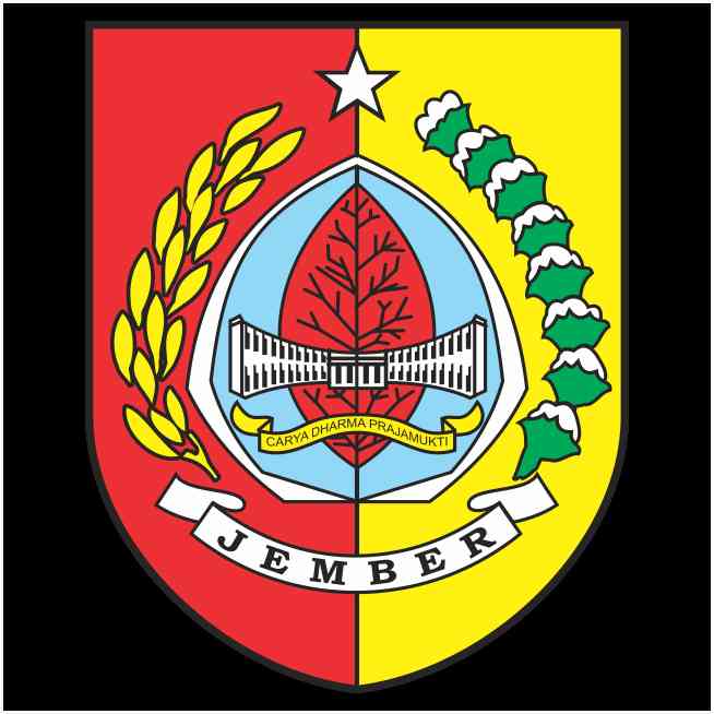 Logo Kabupaten Jember. Sumber: Wikipedia.com