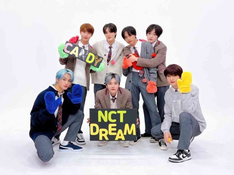Potret NCT Dream promosi lagu 'Candy' di Youtube 1theK Originals (instagram.com/nct_dream)