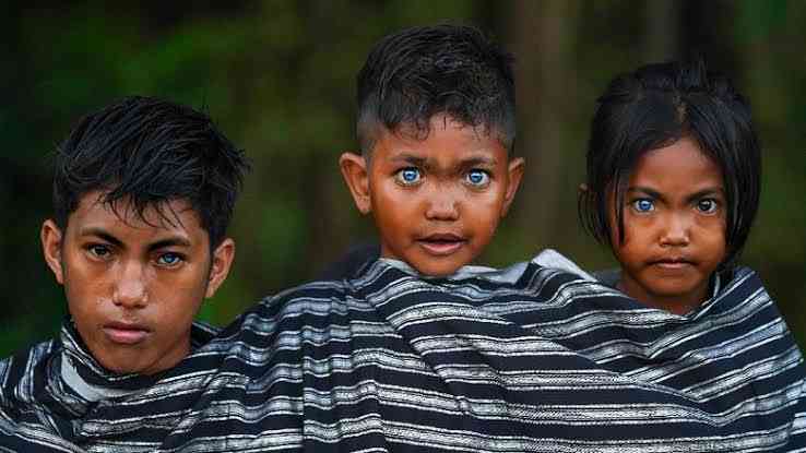 Anak-anak suku Buton dan Muna di Sulawesi Tenggara (Foto: Korchnoi Pasaribu)