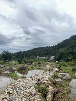 Pemandangan Alam dengan Latar Desa Wisata Ciasmara.| Sumber: Dokumentasi pribadi