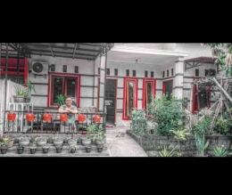 Saya dan Rumah yang ku miliki melalui pembiayaan KPR di Cikeas Udik, Jawa Barat 2022 I Sumber Foto : dokpri