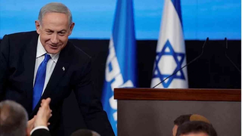 Netanyahu kembali menjadi Perdana Menteri Israel. Photo: Reuters.