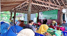 Pelatihan Manajemen Organisasi & Keuangan di Desa Ngunan-Unan Bantul (Dok. pribadi)