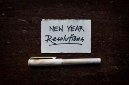 Ilutrasi resolusi tahun baru (Sumber: unsplash via KOMPAS.COM)