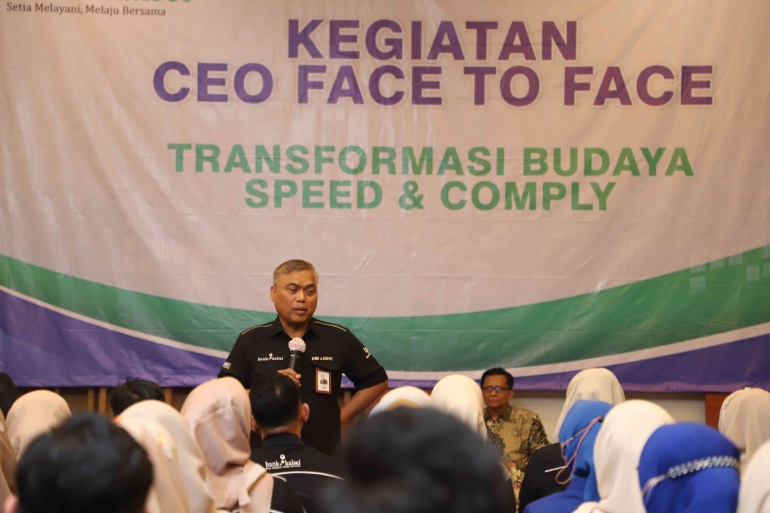 Image: Kegiatan CEO Face to Face merupakan bagian coaching seorang pemimpin kepada sub ordinatnya (by Merza Gamal)