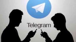 ilustrasi : percakapan dengan telegram (Sumber: indianexpress.com)
