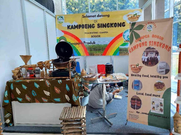 Stand Kampoeng Singkong di InaRI Expo [dokpri,2022]