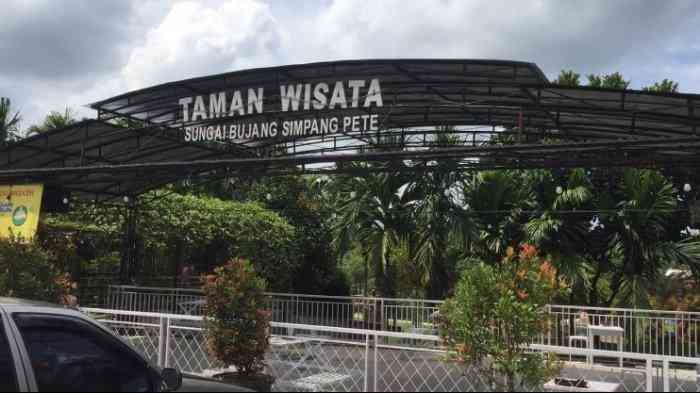 Mengunjungi Taman Wisata Sungai Bujang, Taman Rekreasi Keluarga Menarik