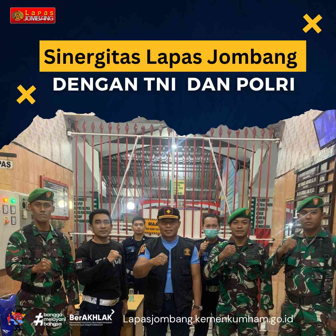 Foto Artikel : Sinergitas Lapas Jombang Kanwil Kemenkumham Jawa Timur ...