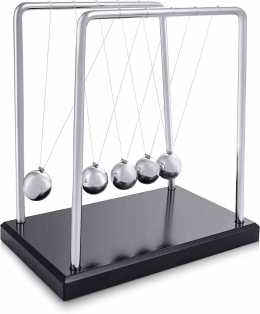 Newton's Pendulum Ball Swing (cr: amazon)