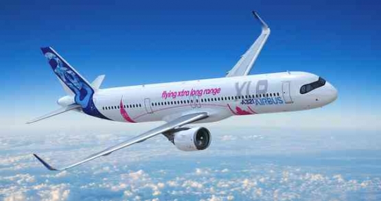 Pesawat A-321 XLR (foto Airbus.com)