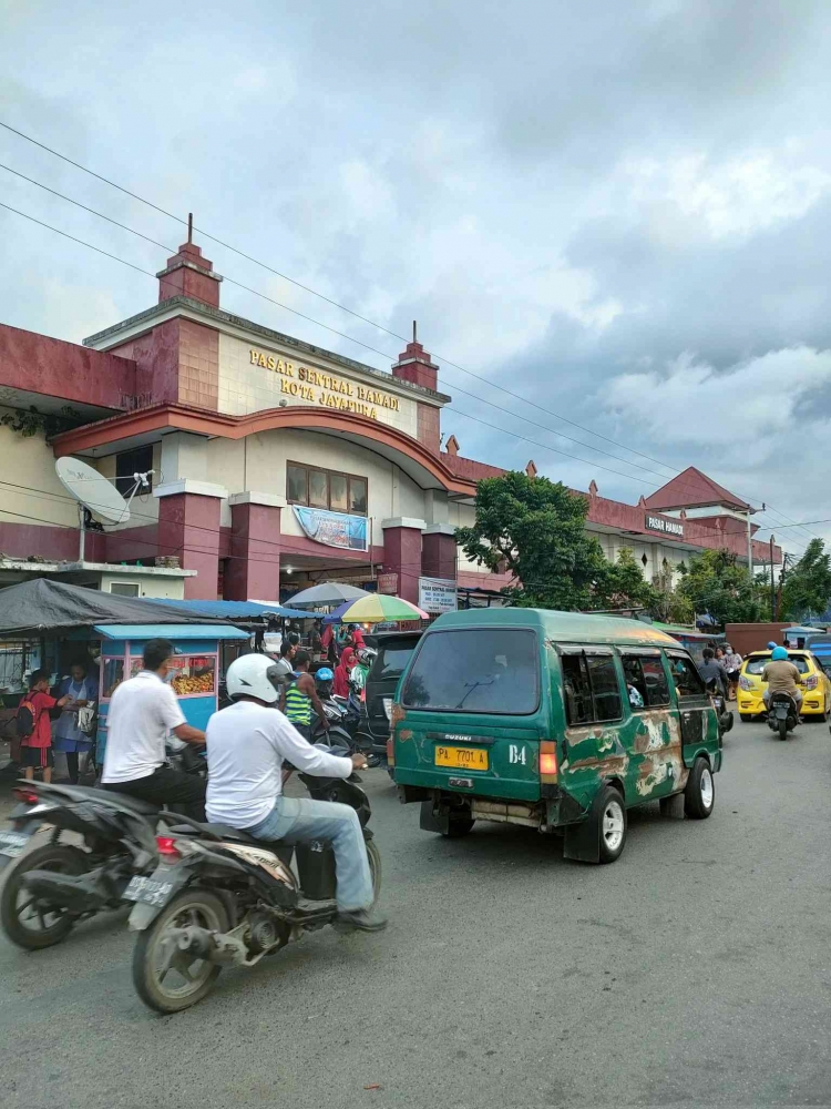 Pasar Sentral di Jayapura