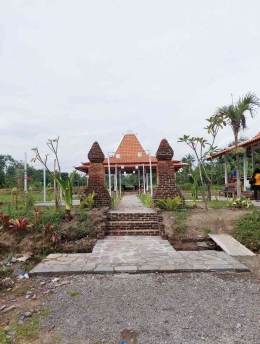 Pintu gerbang Kali Klangsi Edupark/Foto: Hermard