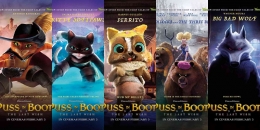'PUSS IN BOOTS: THE LAST WISH' new character posters from Twitter @TheCartoonBase