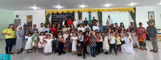 Selamat Hari Natal 2022 dan Bahagia di Tahun Baru 2023 dari Keluarga Besar TK Canossa Kupang (dok pribadi)