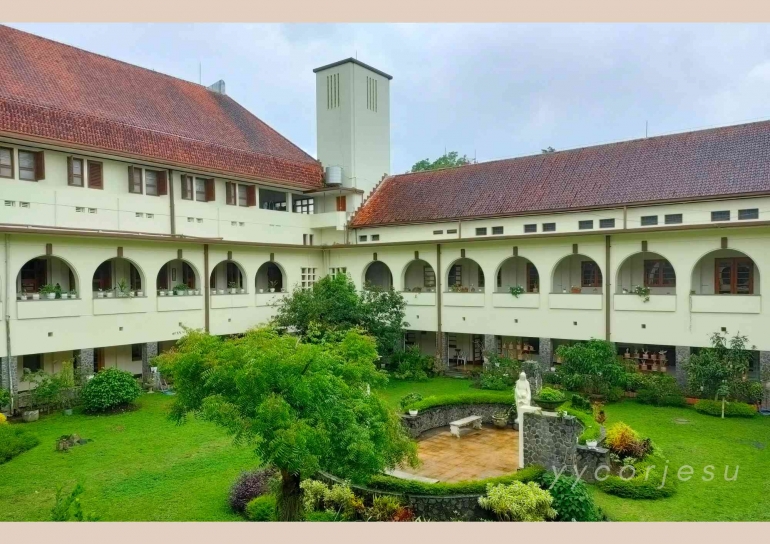 Gedung Biara Ursulin Cor Jesu Malang 2022 | Dokumentasi pribadi
