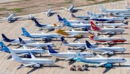 Ilustrasi pesawat-pesawat yang siap mengudara kembali di 2023. Sumber: www.airlineratings.com