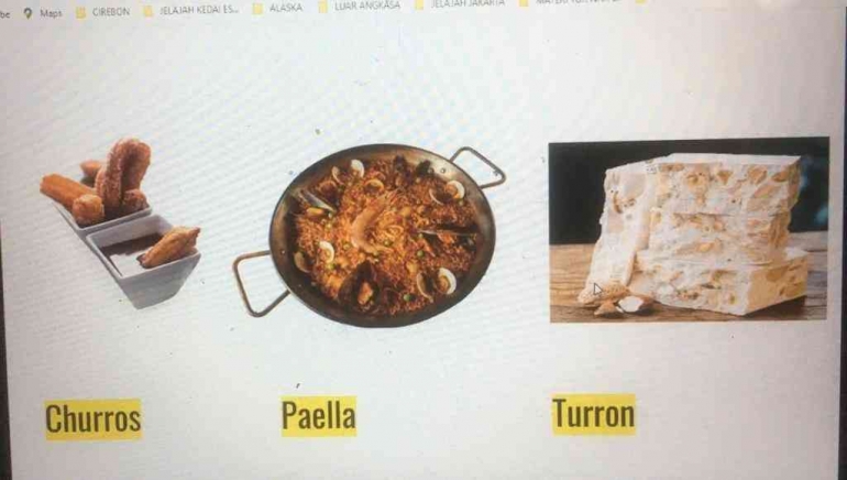 Churros Paella dan Turron: Dokpri