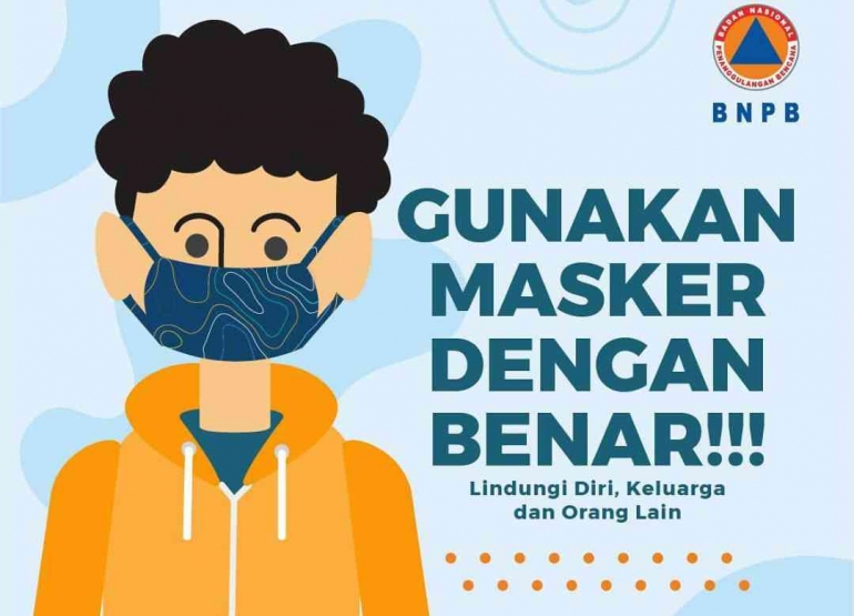 Masker masih harus tetap digunakan dengan benar meskipun PPKM telah dicabut (dok foto: infopublik.id)