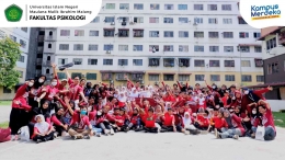 Merayakan moment kemerdekaan Indonesia bersama murid-murid PPWNI di Klang, Malaysia